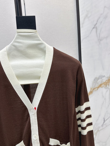 Thom 25fw knitted cardigan