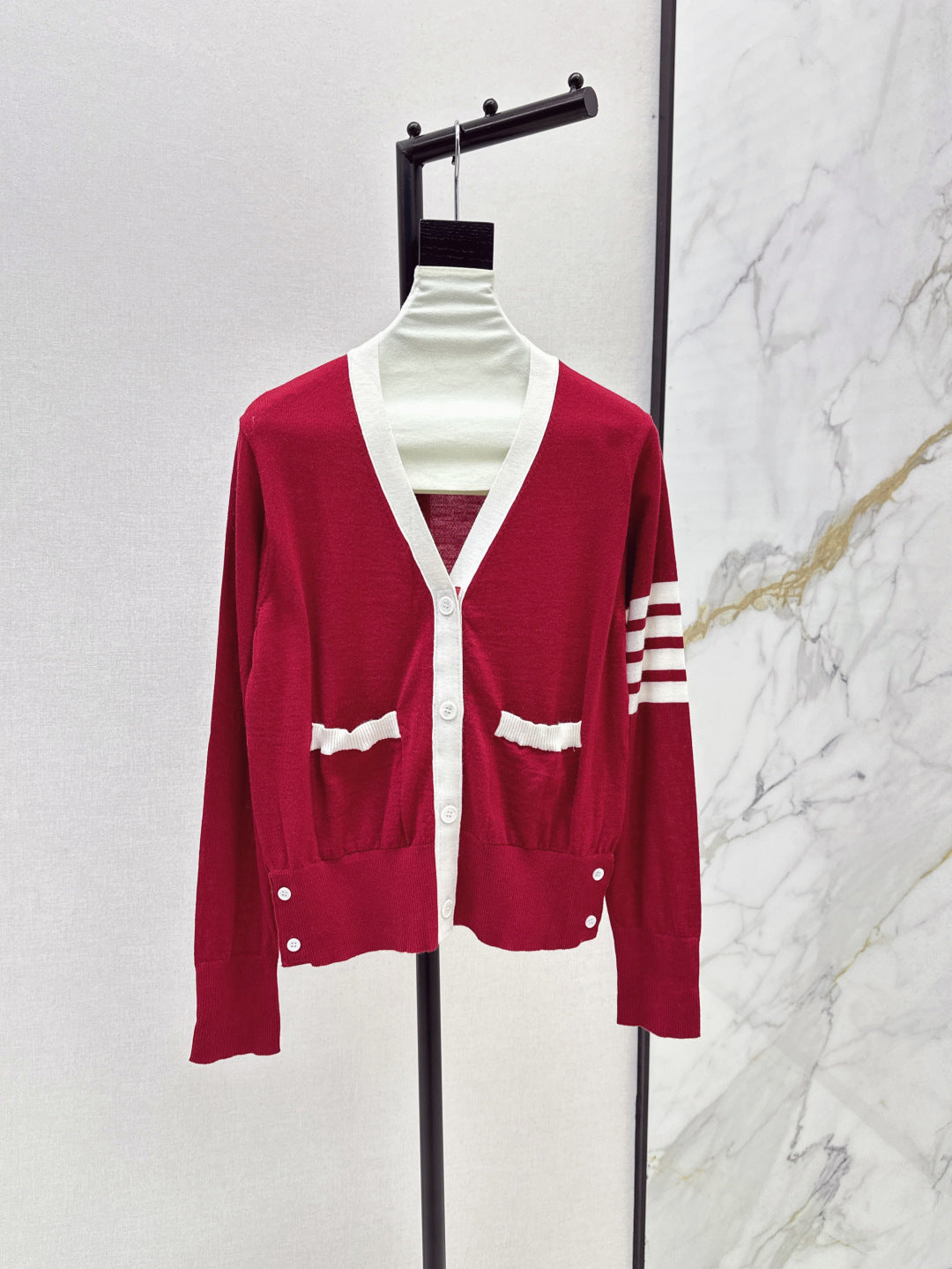 Thom 25fw knitted cardigan