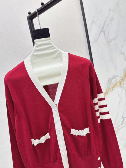 Thom 25fw knitted cardigan