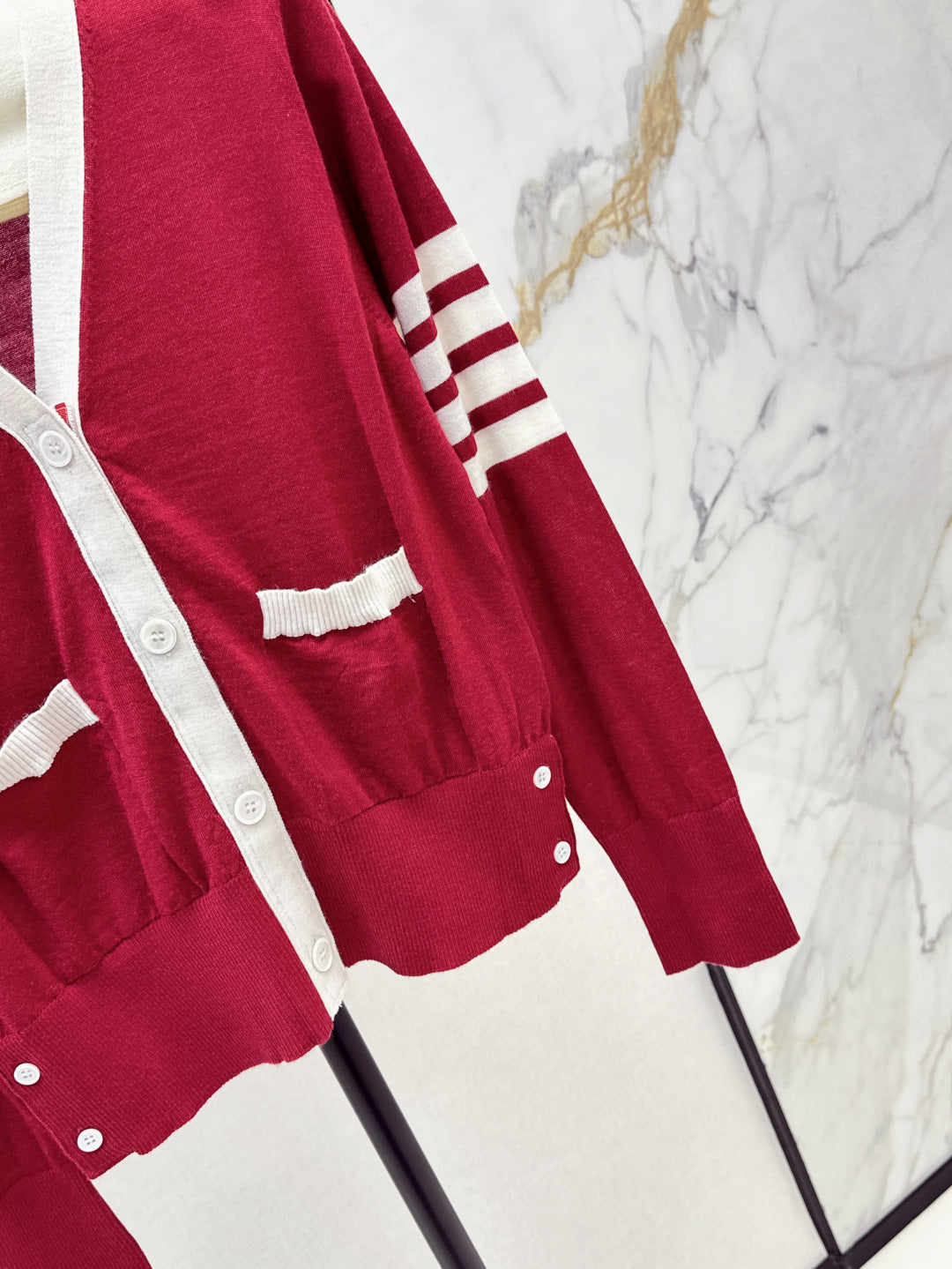Thom 25fw knitted cardigan