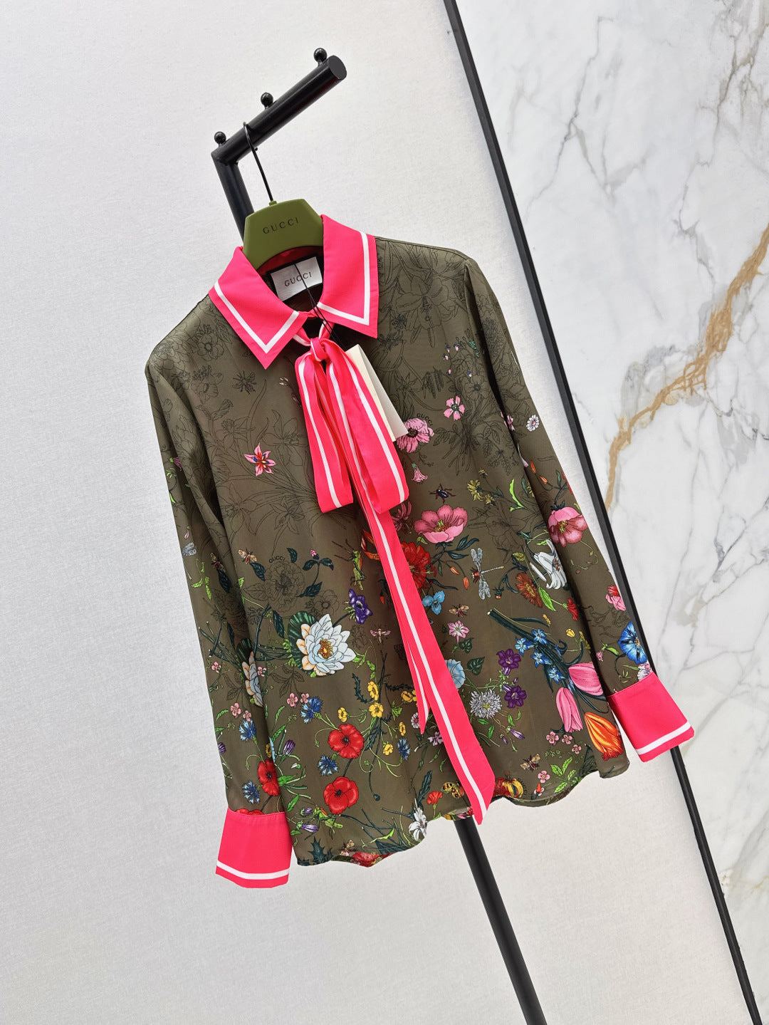 Guc 25fw printed shirt