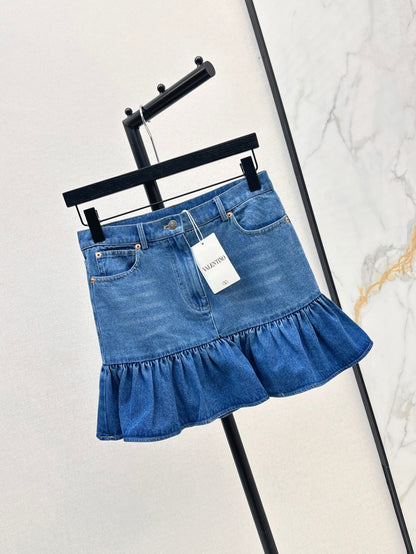 Valenti 25fw ruffle skirt