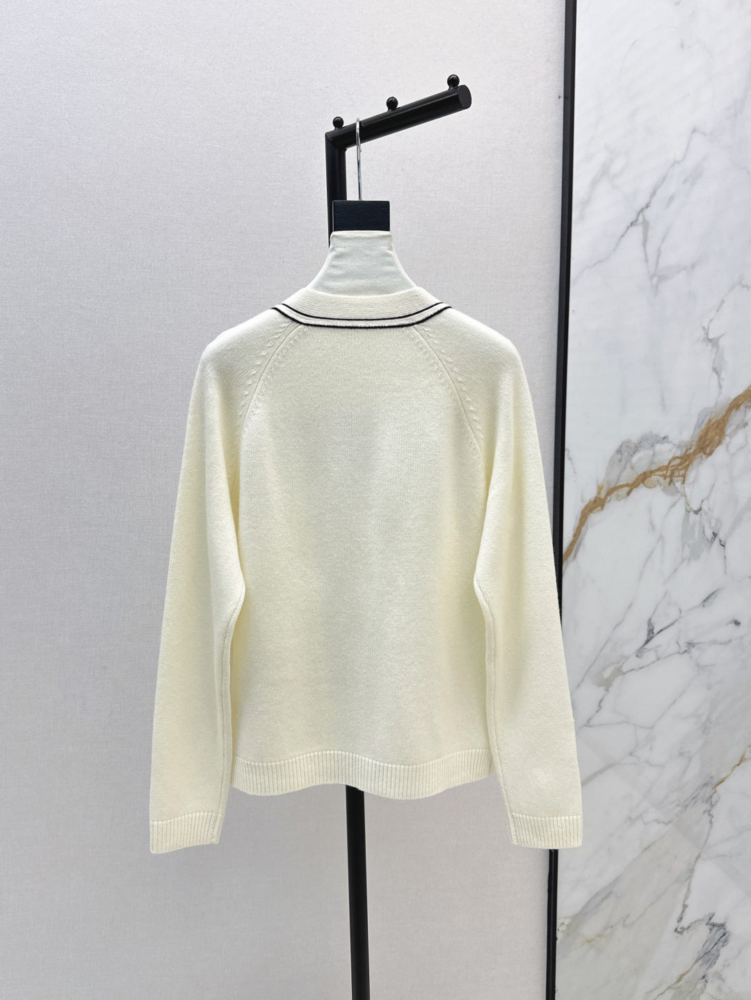 Louis 25fw knitted cashmere cardigan