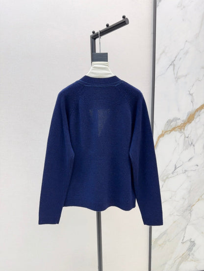 Louis 25fw knitted cashmere cardigan