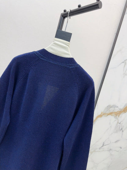 Louis 25fw knitted cashmere cardigan