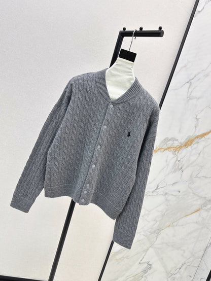 Ral 25fw knitted cardigan