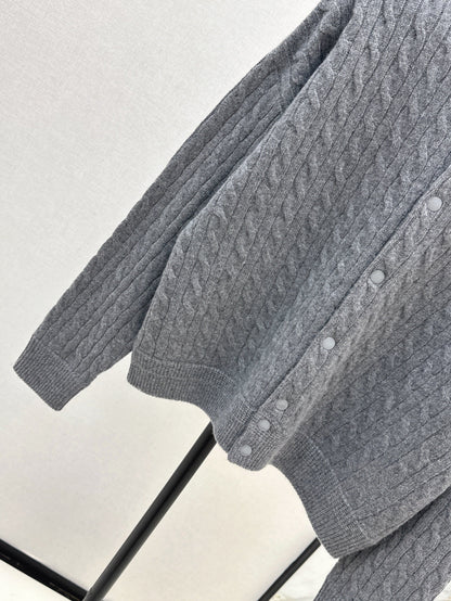 Ral 25fw knitted cardigan
