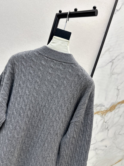 Ral 25fw knitted cardigan