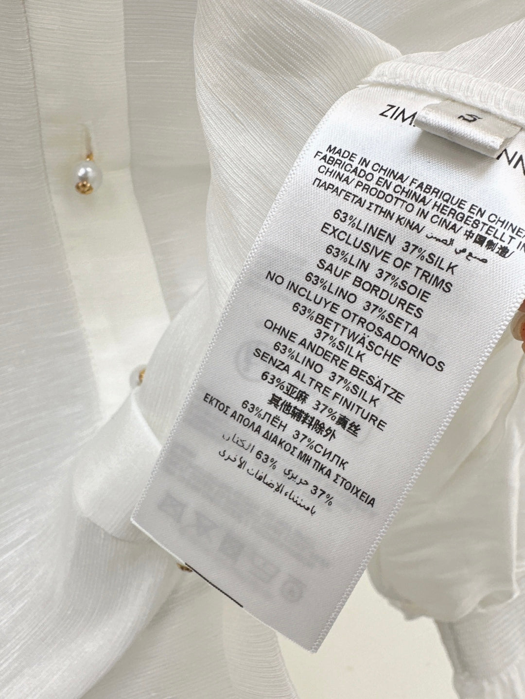 Zimm 25fw cape shirt