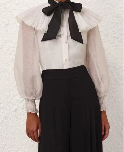 Zimm 25fw cape shirt