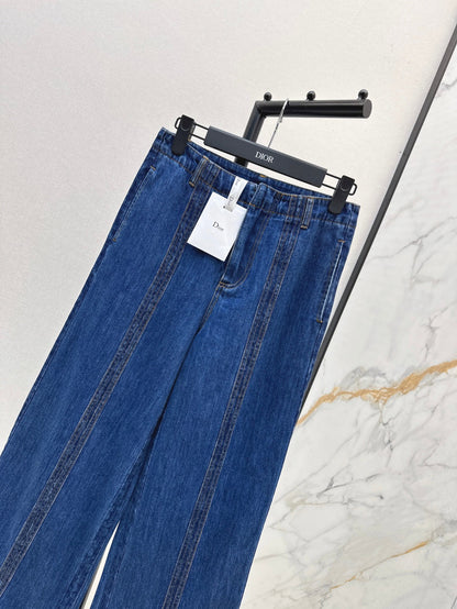 CD 25fw jacquard jeans