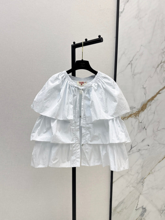 Chan 25ss vintage cape shirt