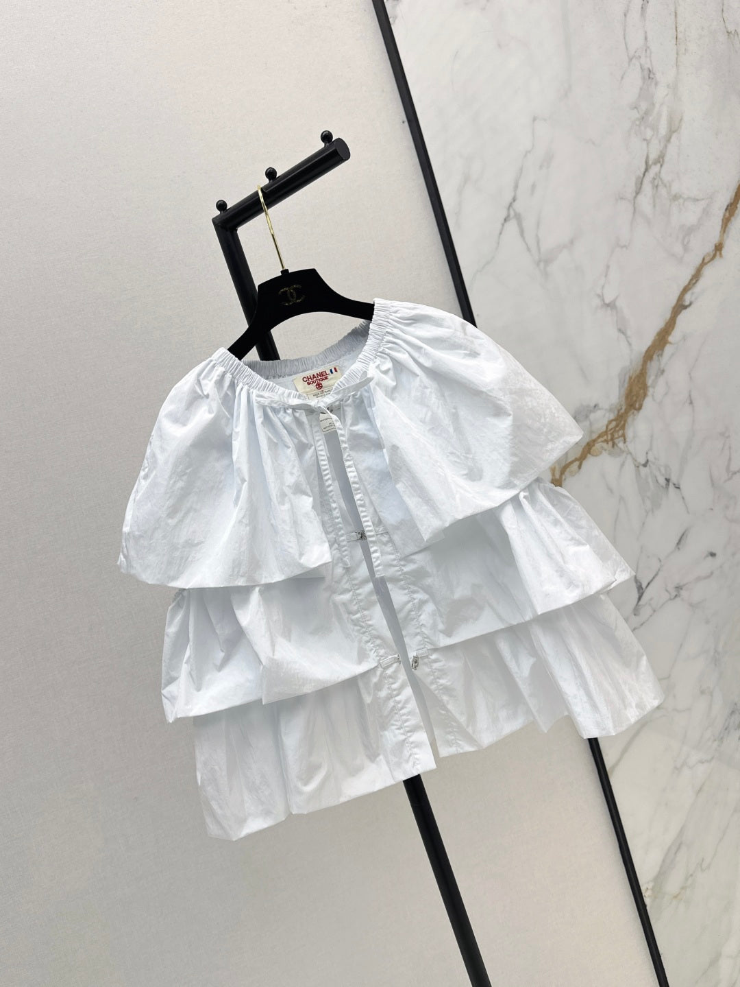Chan 25ss vintage cape shirt