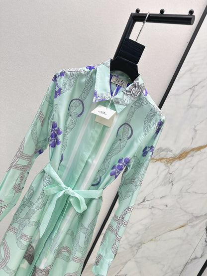 Herm 25ss silk dress