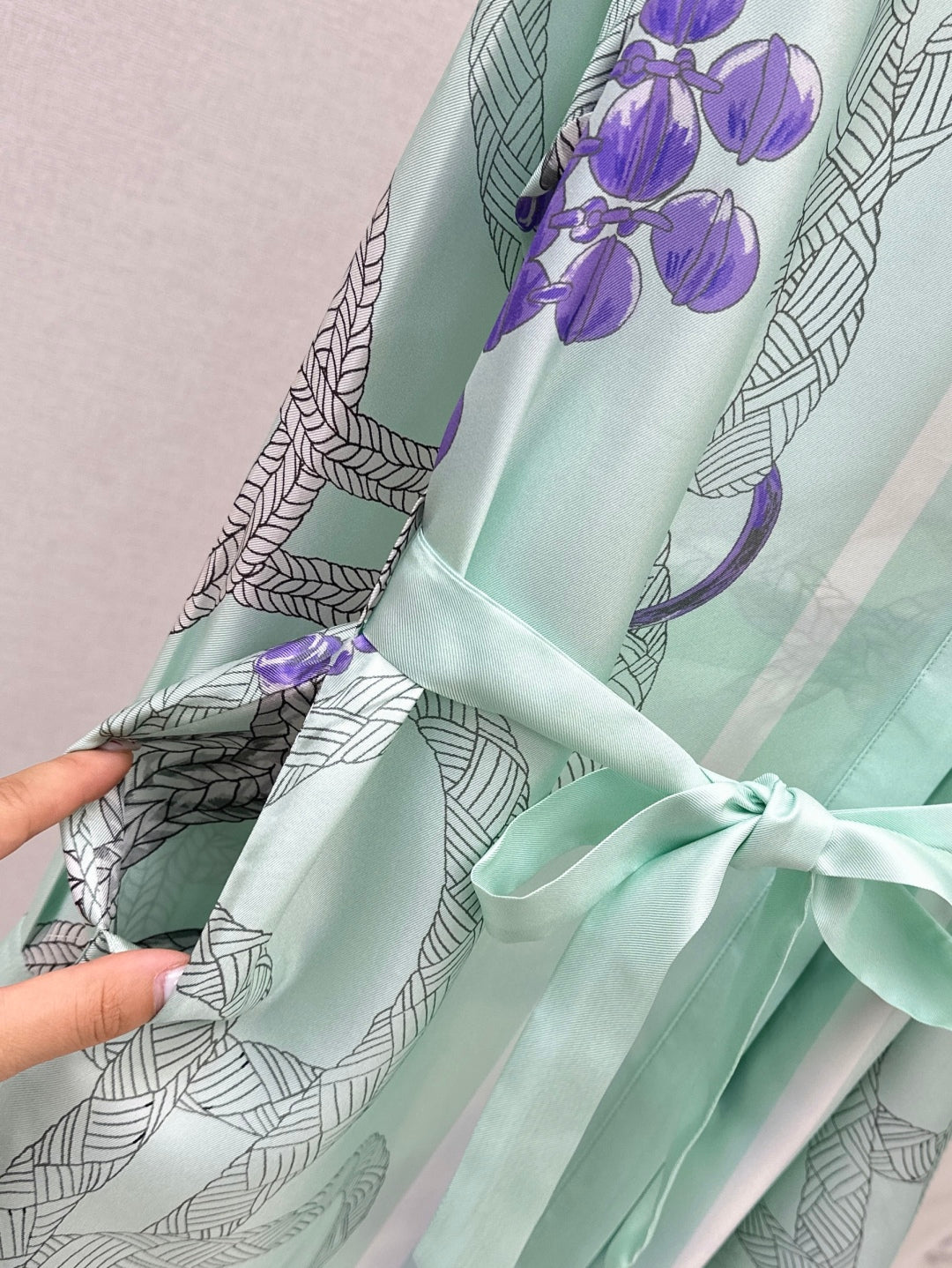 Herm 25ss silk dress