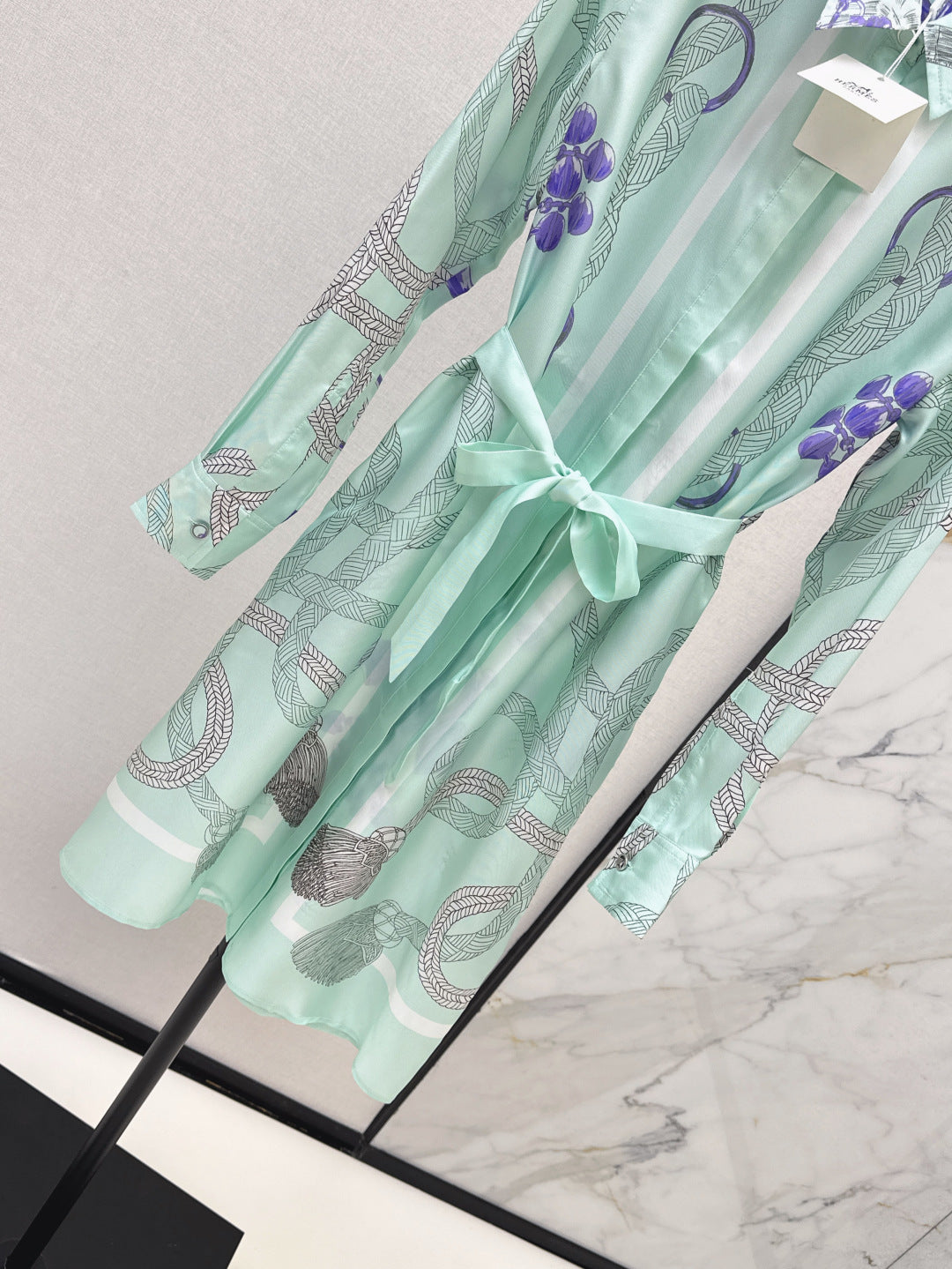 Herm 25ss silk dress