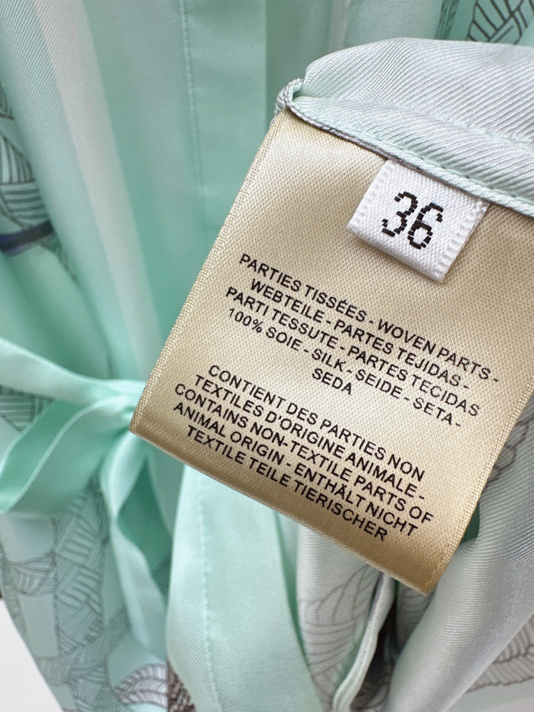 Herm 25ss silk dress