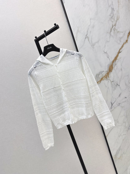 CD 25fw jacquard cardigan