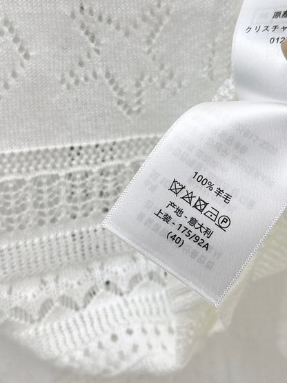 CD 25fw jacquard cardigan