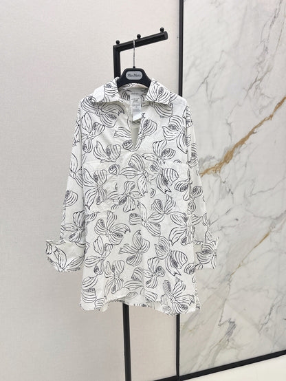 Max 25fw printed shirt