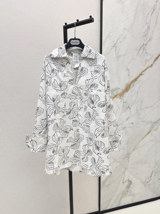 Max 25fw printed shirt