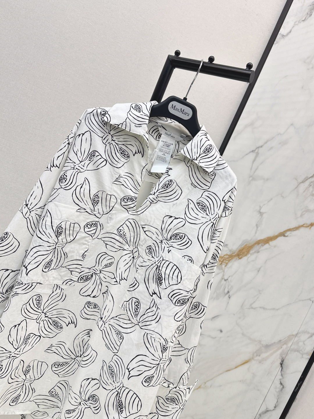 Max 25fw printed shirt