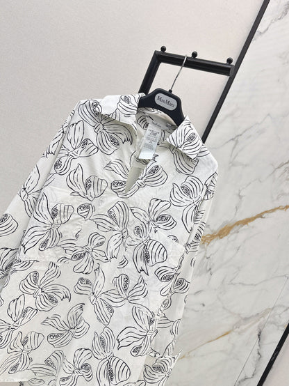 Max 25fw printed shirt