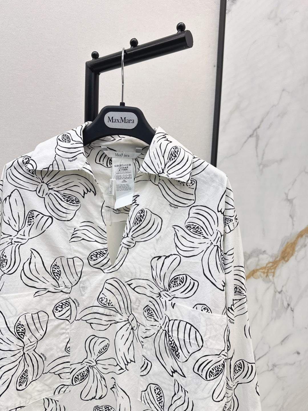 Max 25fw printed shirt