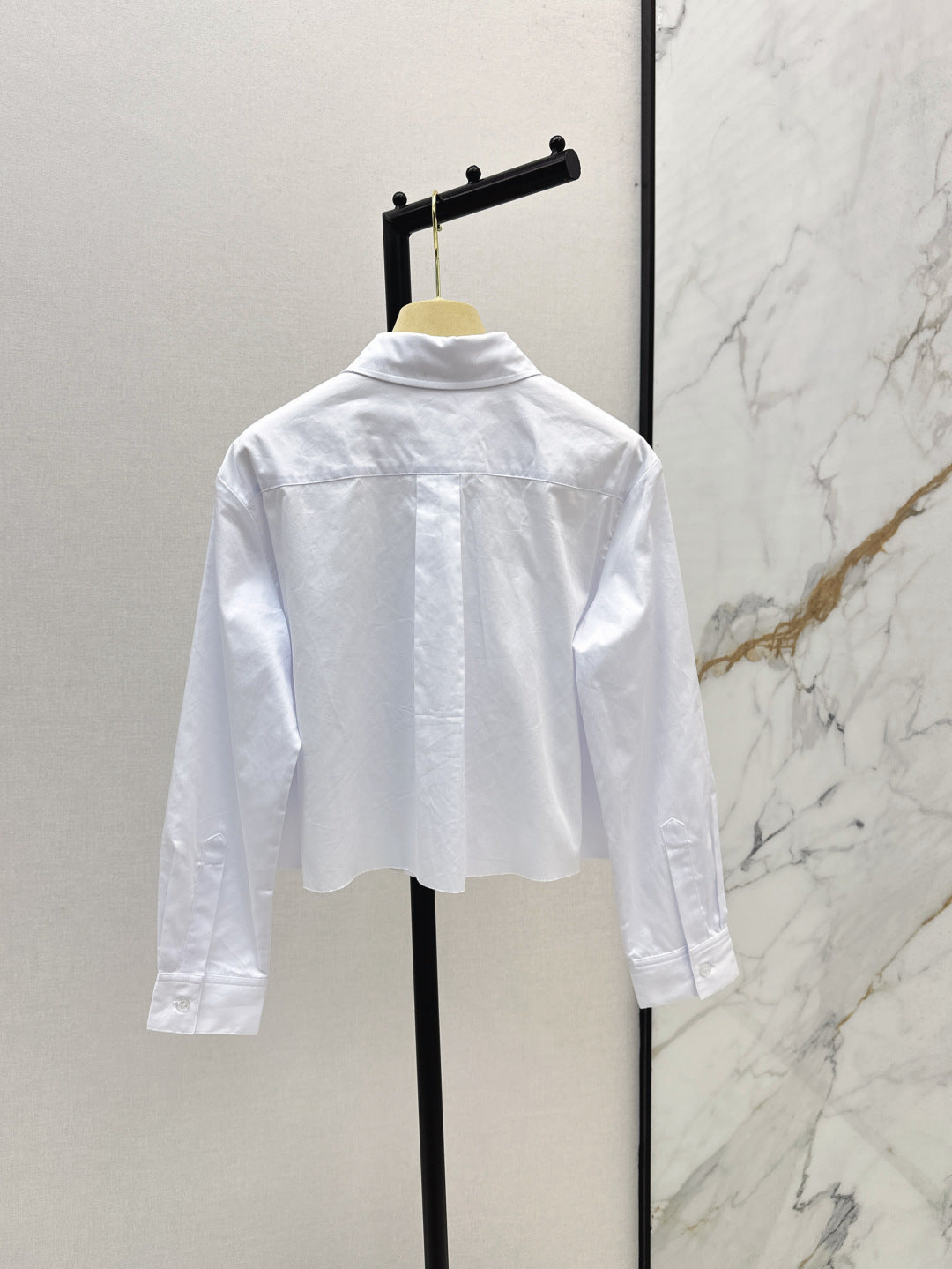 Miu 25fw embroidered shirt