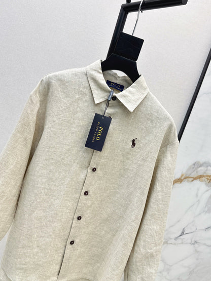 Ral 25fw linen shirt