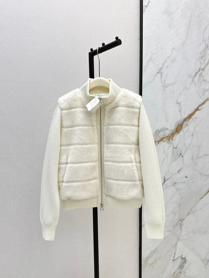 Loro 25fw knitted down jacket