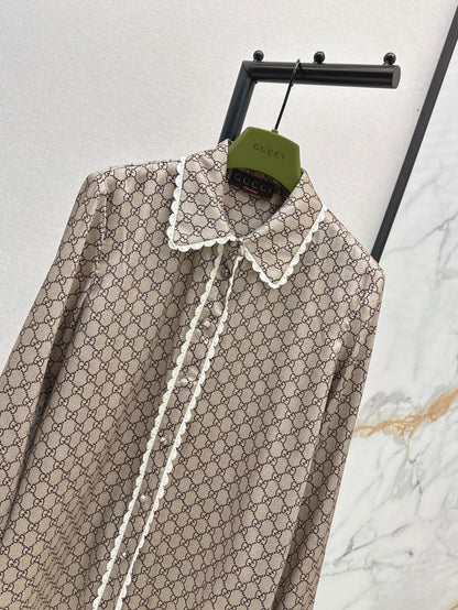 Guc 25ss printed shirt