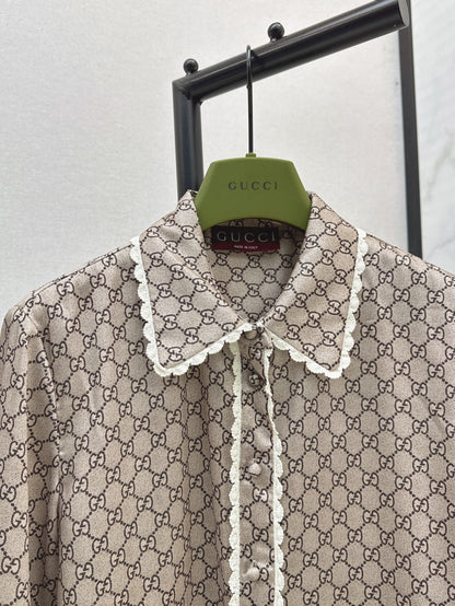 Guc 25ss printed shirt