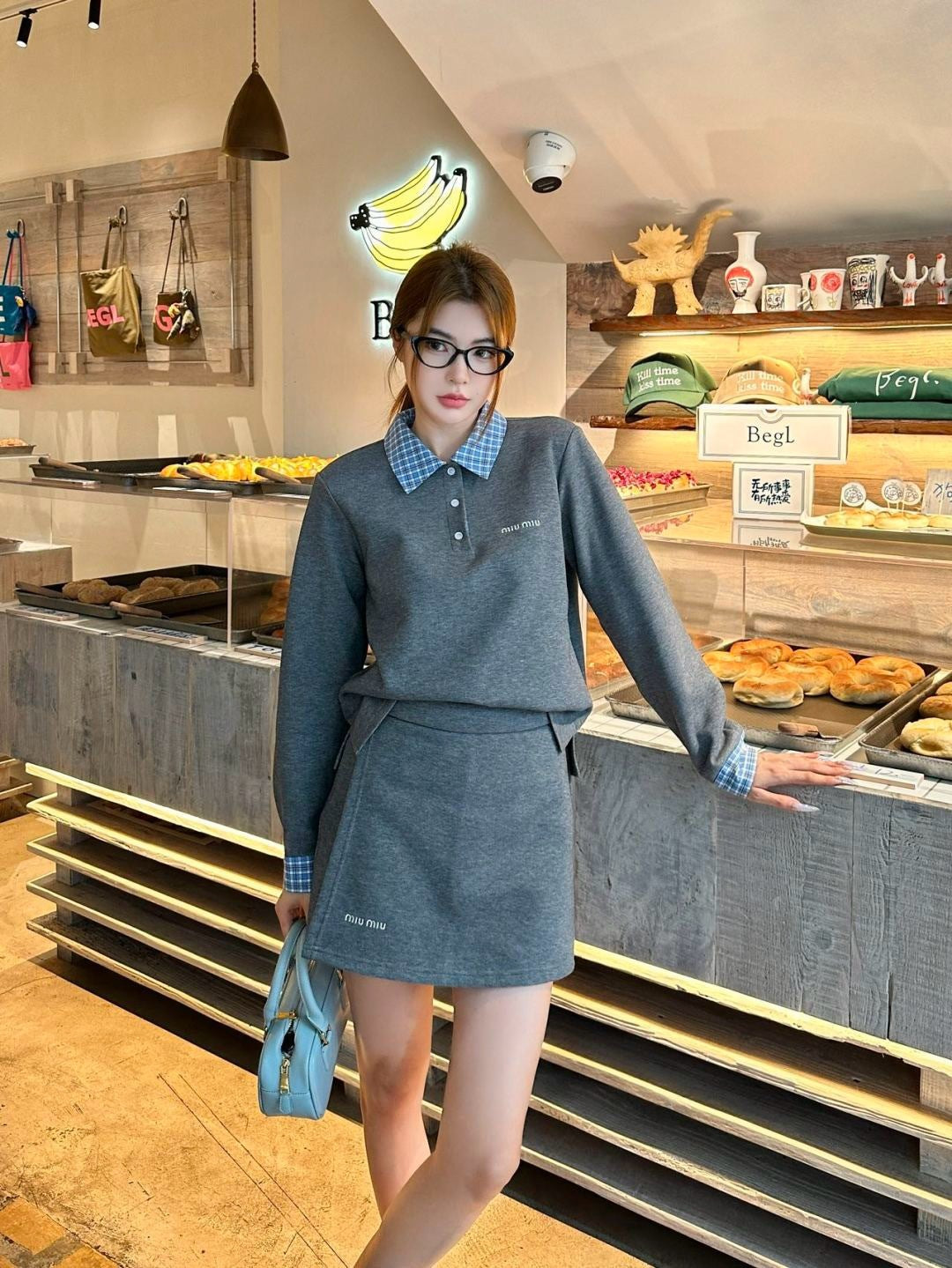Miu 25fw suit