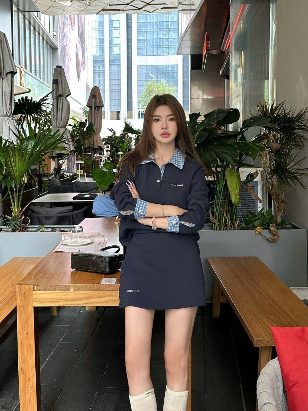 Miu 25fw suit