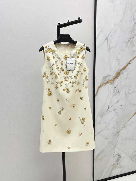 Valen 25fw beaded dress