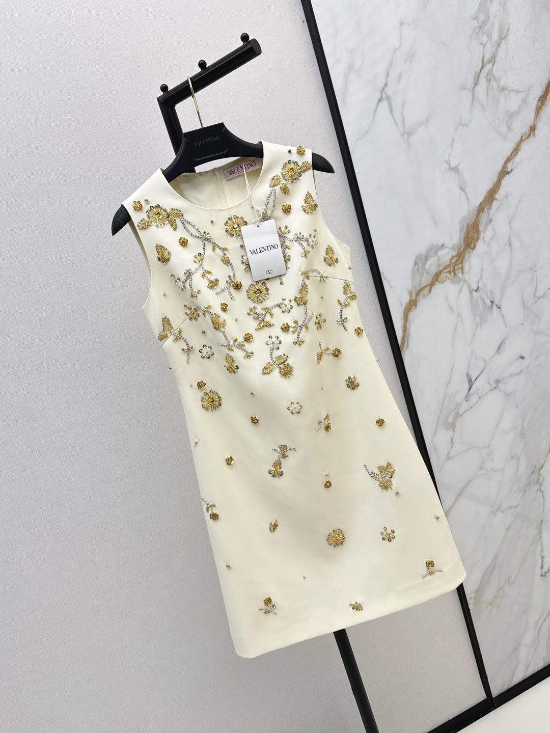 Valen 25fw beaded dress