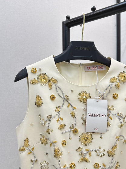 Valen 25fw beaded dress