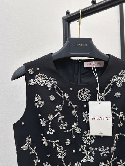 Valen 25fw beaded dress