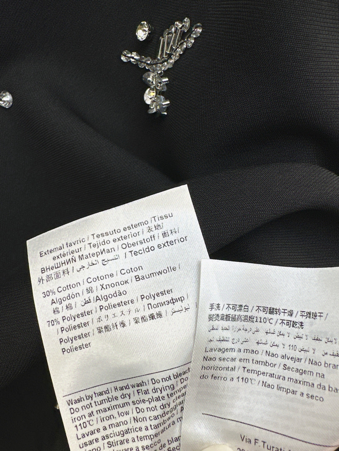 Valen 25fw beaded dress