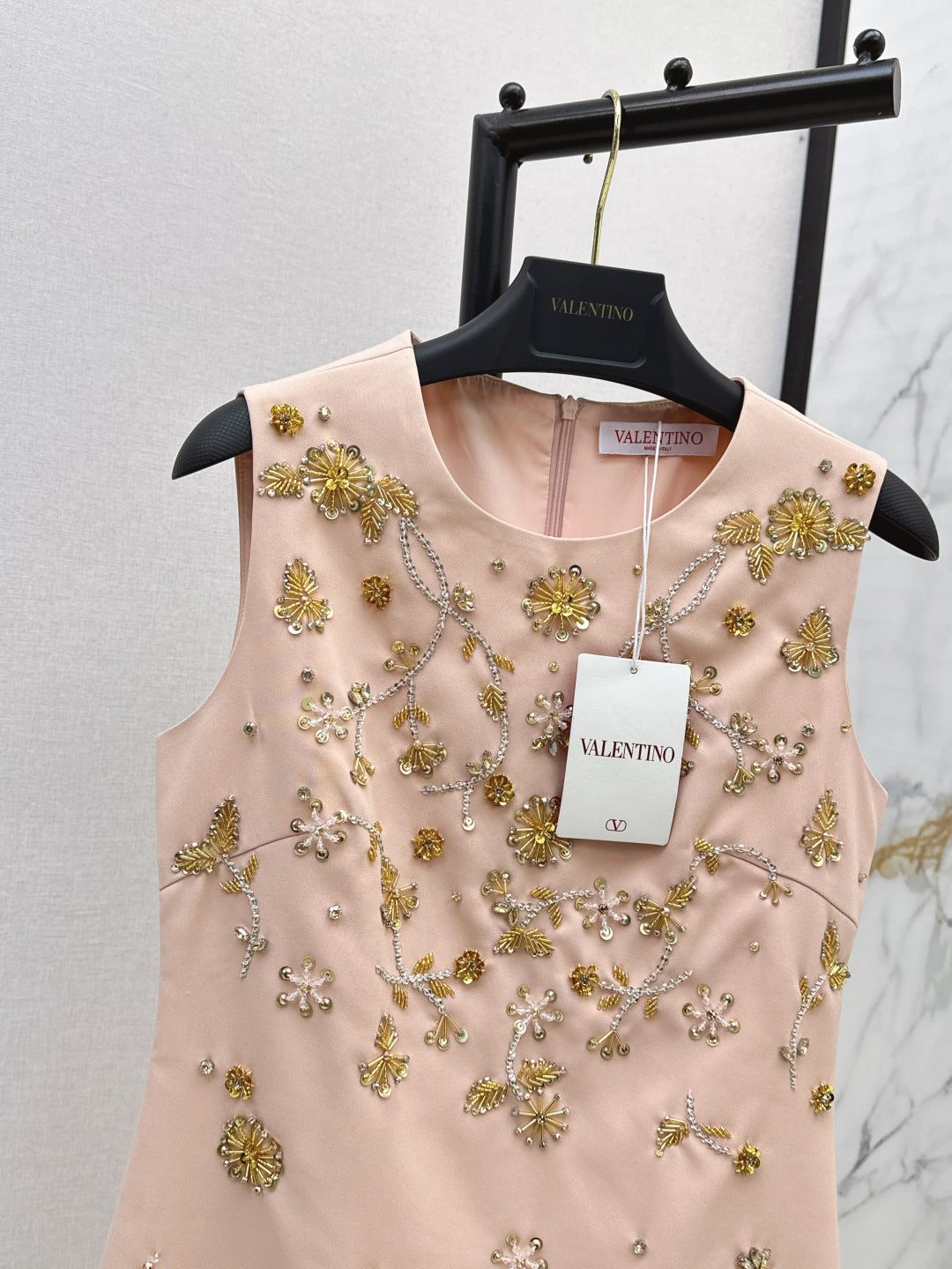 Valen 25fw beaded dress