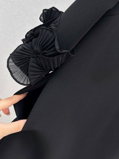 Valen 25fw ruffle dress