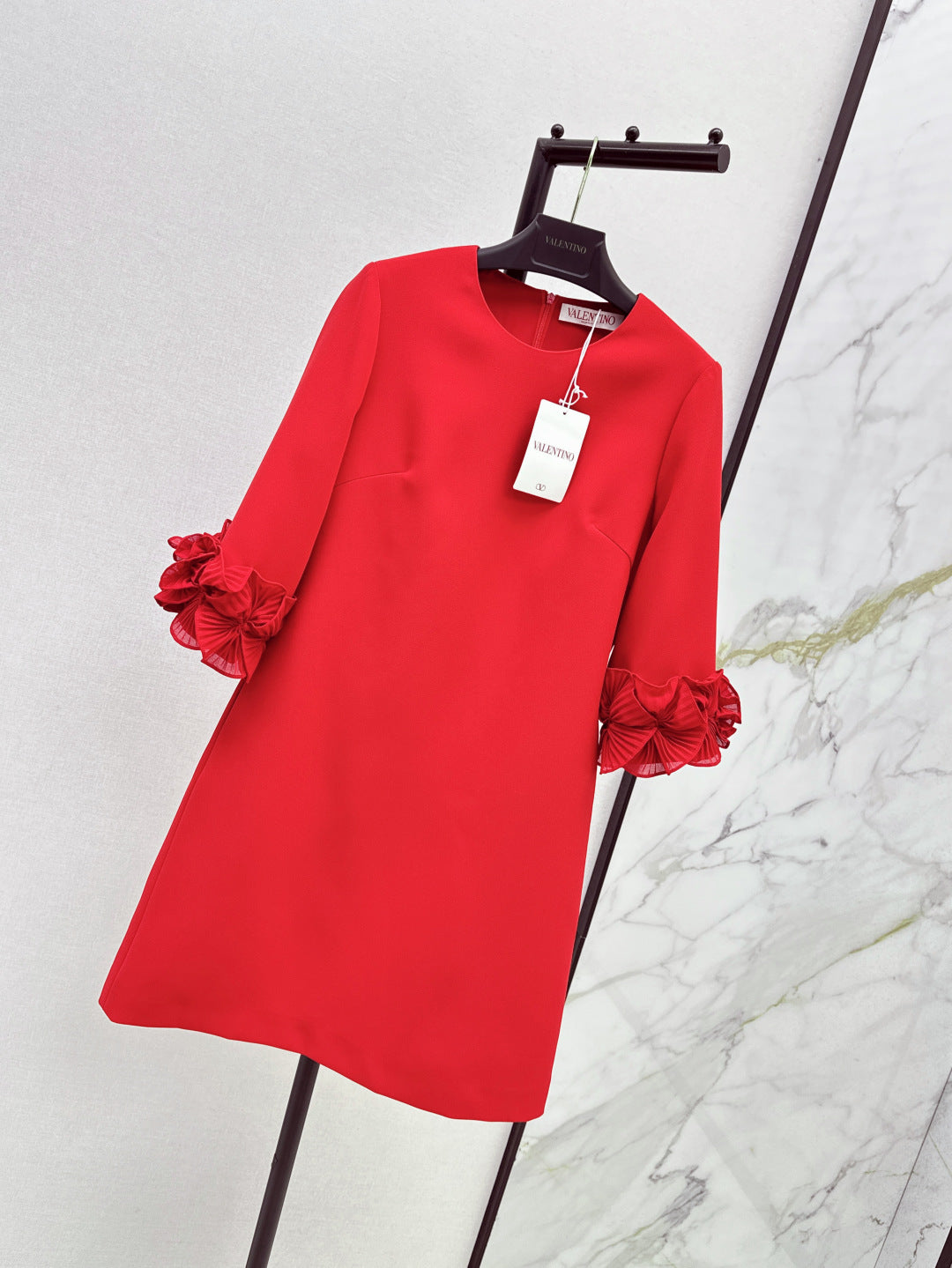 Valen 25fw ruffle dress