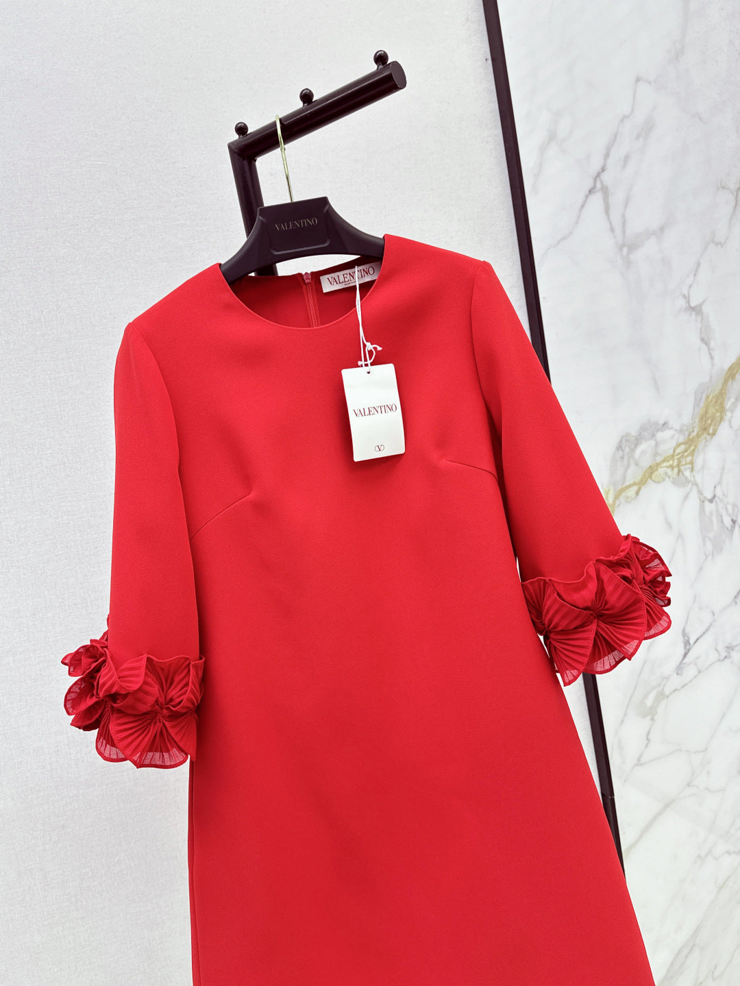 Valen 25fw ruffle dress