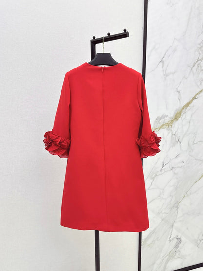 Valen 25fw ruffle dress