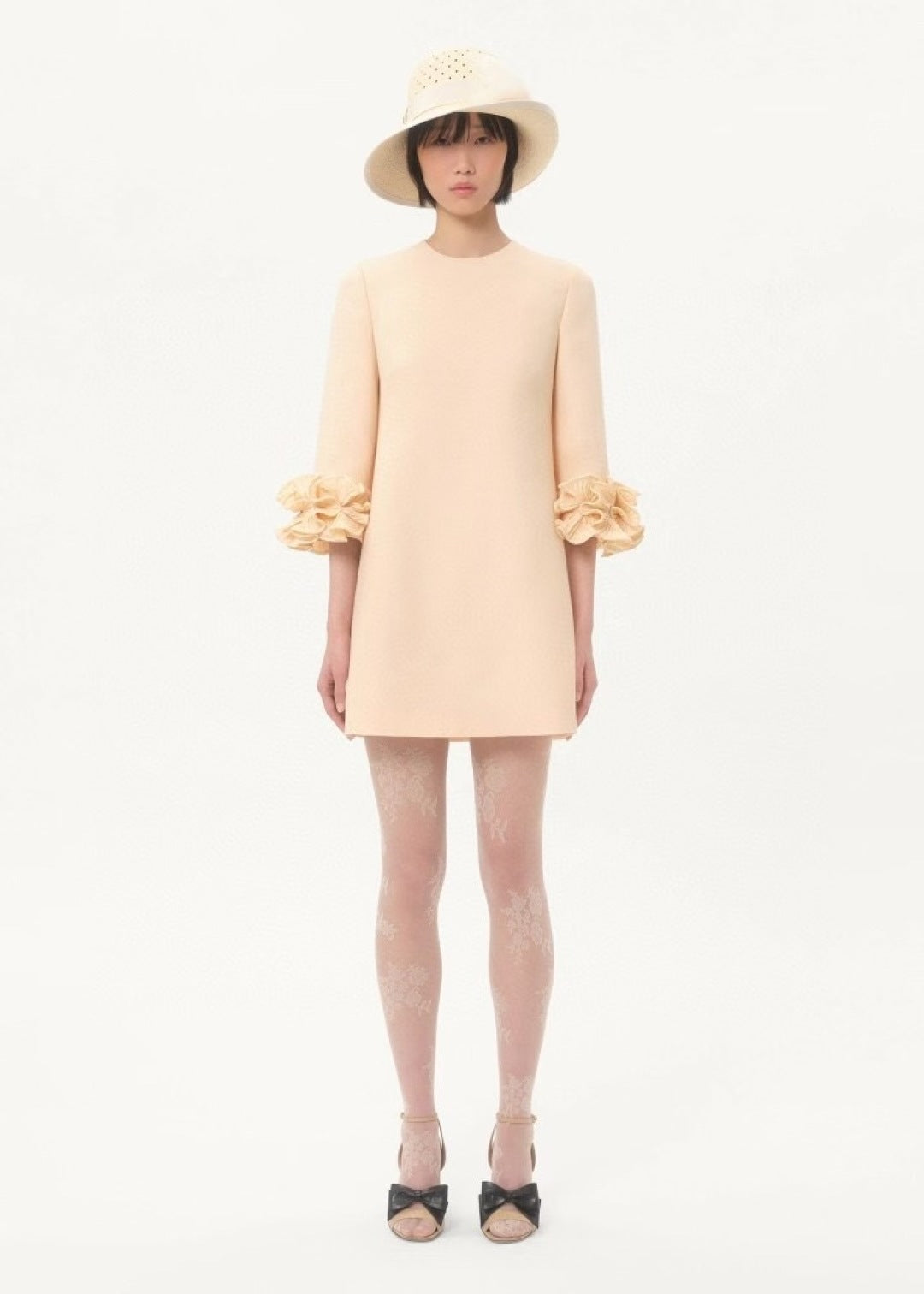Valen 25fw ruffle dress