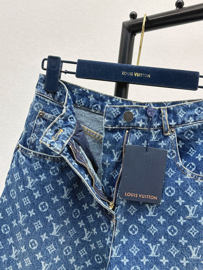 Louis 25fw jacquard jeans