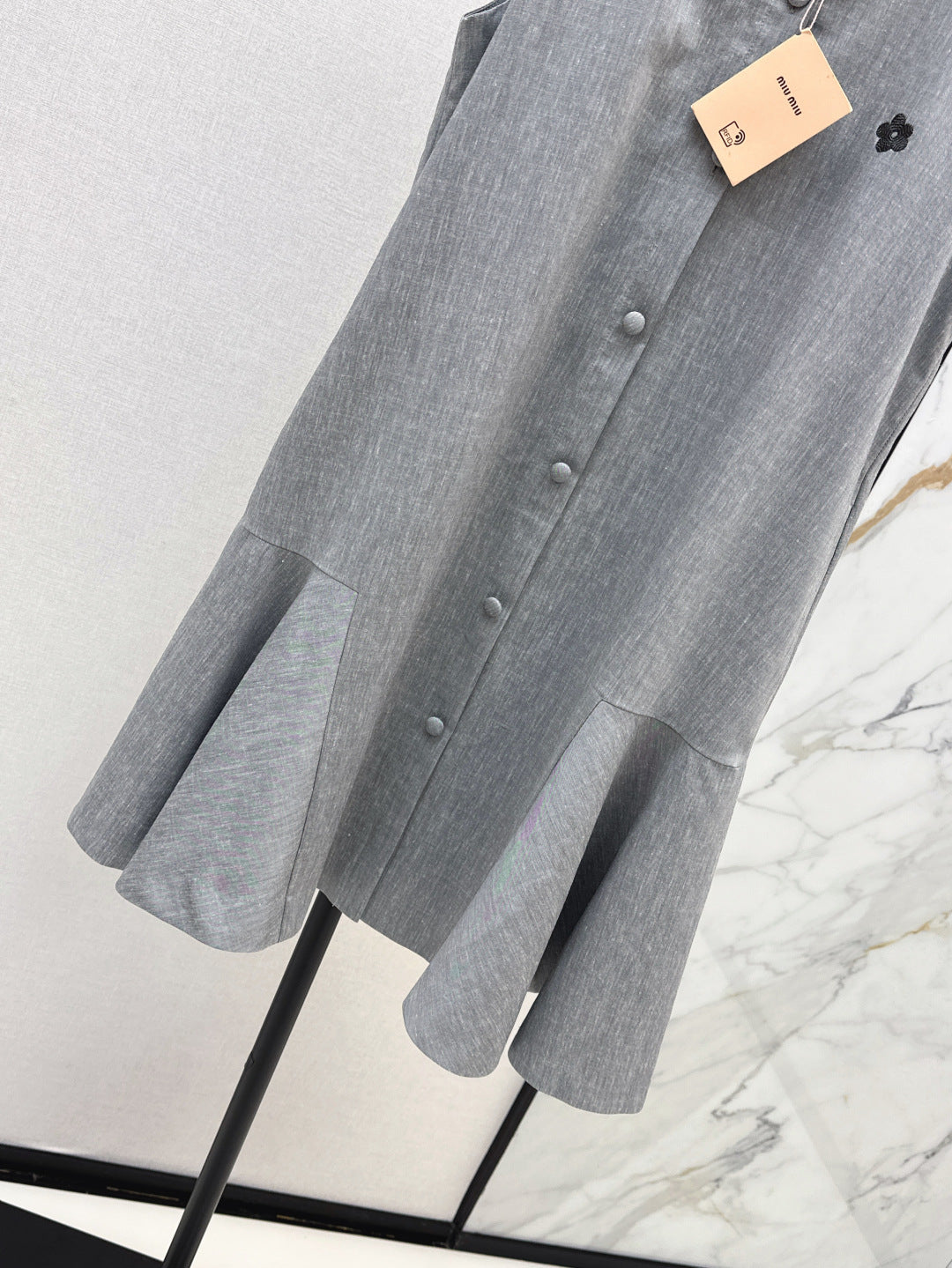 Miu 25ss embroidered dress