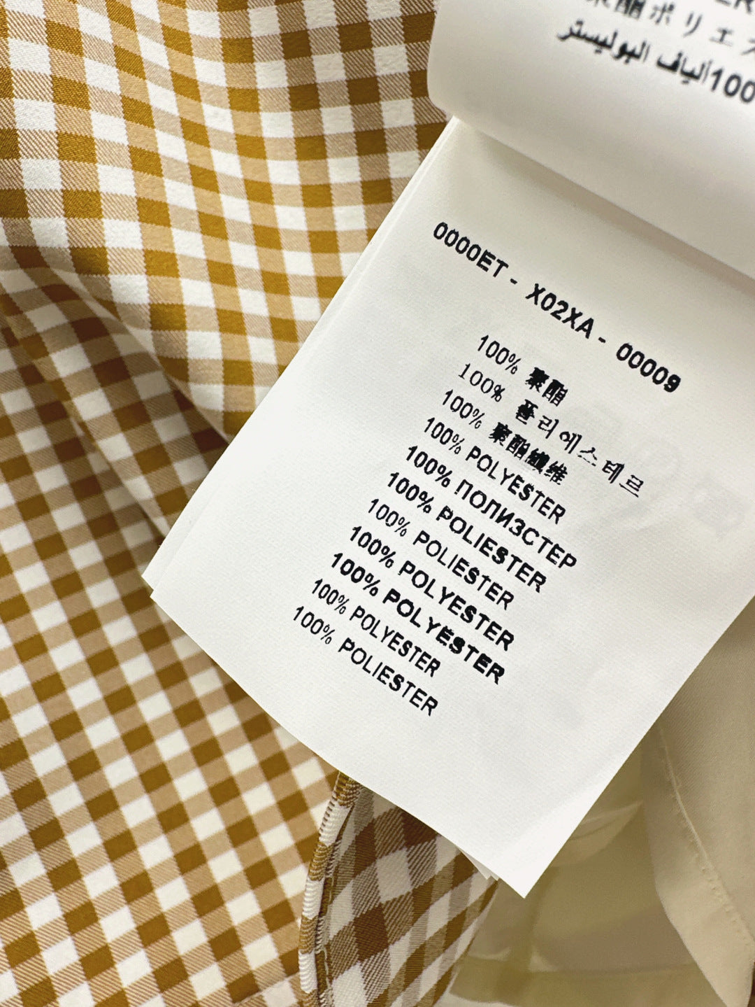 Miu 25ss plaid suit