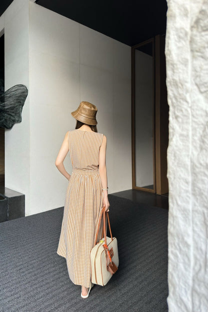 Miu 25ss plaid suit
